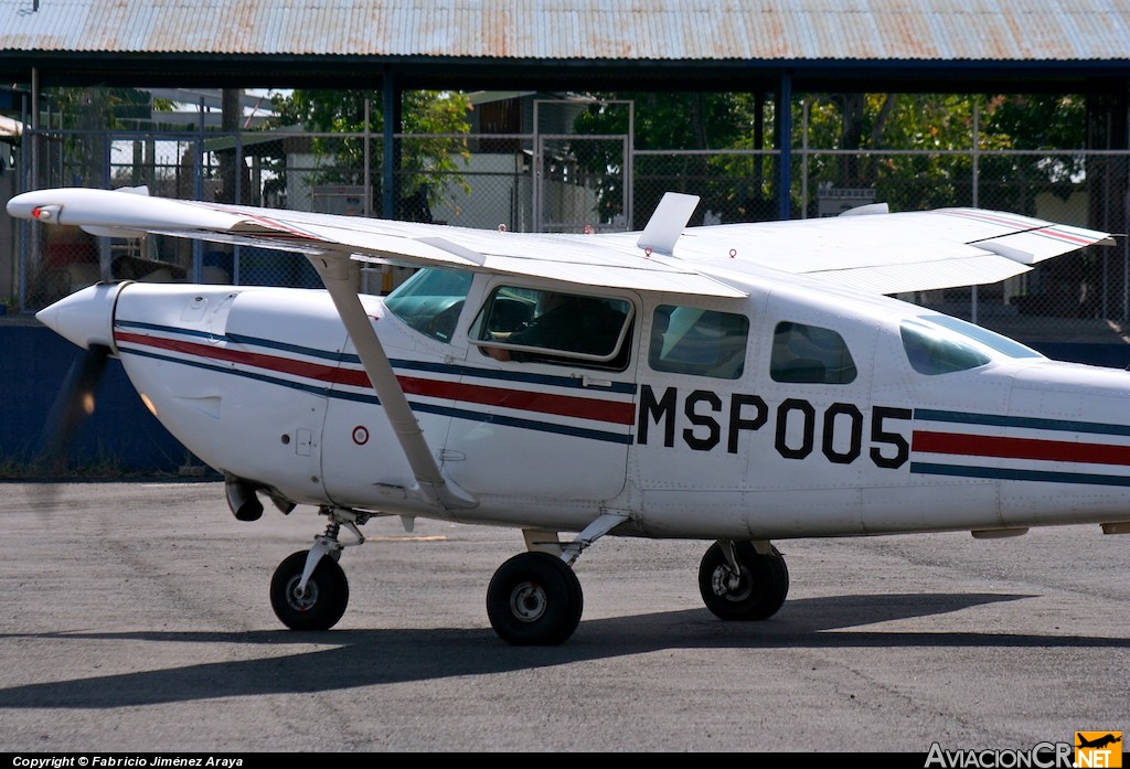 MSP005 - Cessna U206G/Soloy Turbine 206 - Ministerio de Seguridad Pública - Costa Rica