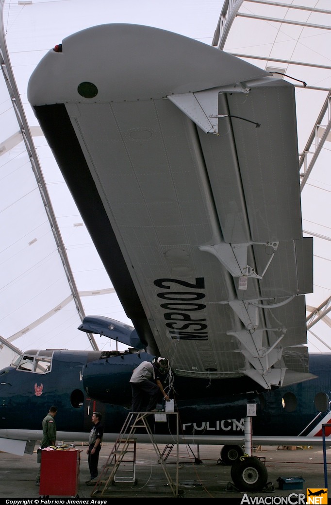 MSP002 - De Havilland Canada C-7A Caribou - Ministerio de Seguridad Pública - Costa Rica