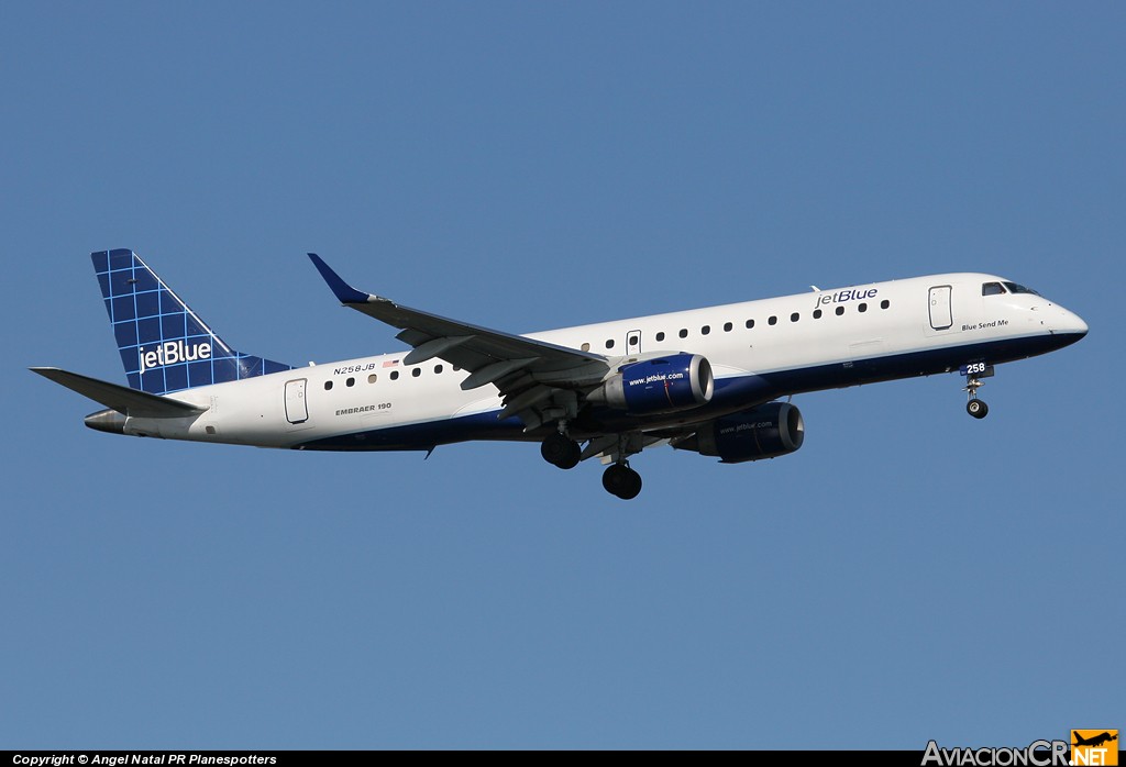 N258JB - Embraer 190-100IGW - Jet Blue