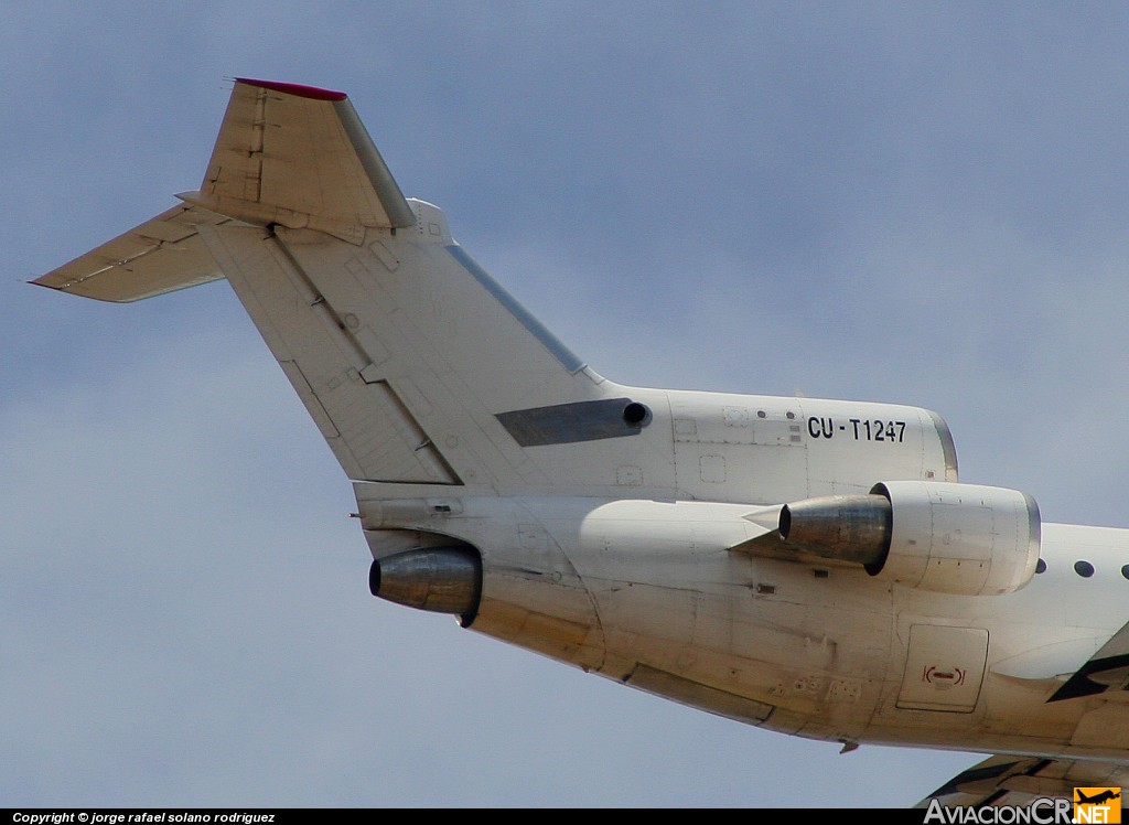 CU-T1247 - Yakovlev YAK-42D - Cubana de Aviación