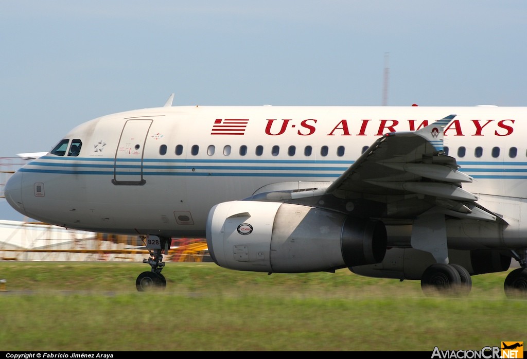 N828AW - Airbus A319-132 - US Airways