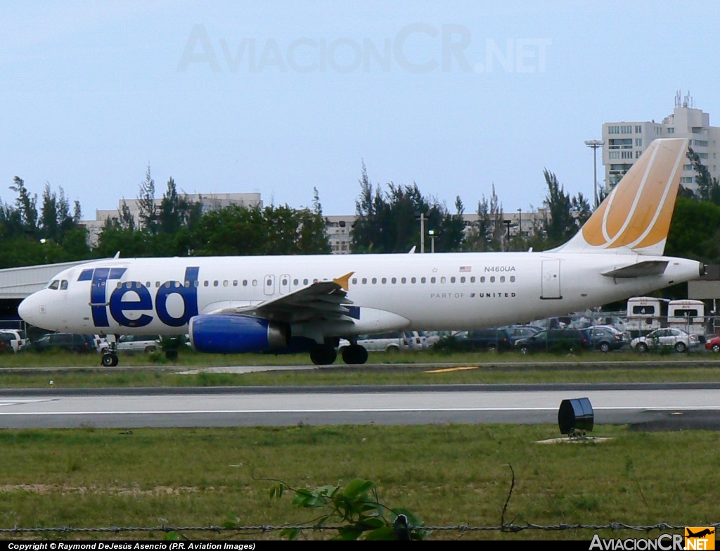 N460UA - Airbus A320-232 - TED