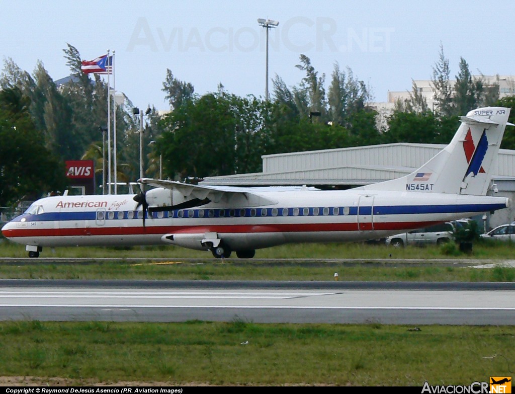 N545AT - ATR 72-212A - American Eagle