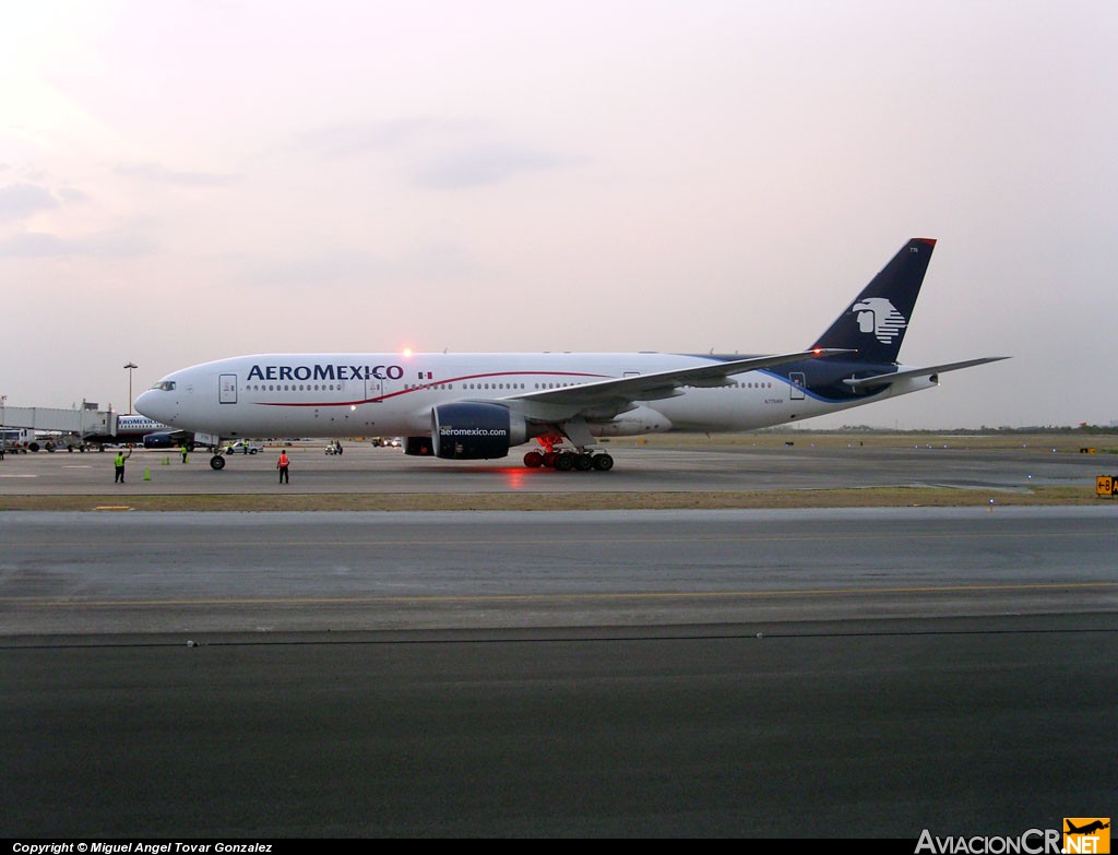N776AM - Boeing 777-2Q8/ER - Aeromexico