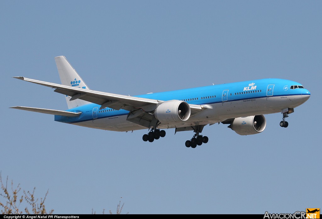 PH-BQE - Boeing 777-206/ER - KLM - Royal Dutch Airlines