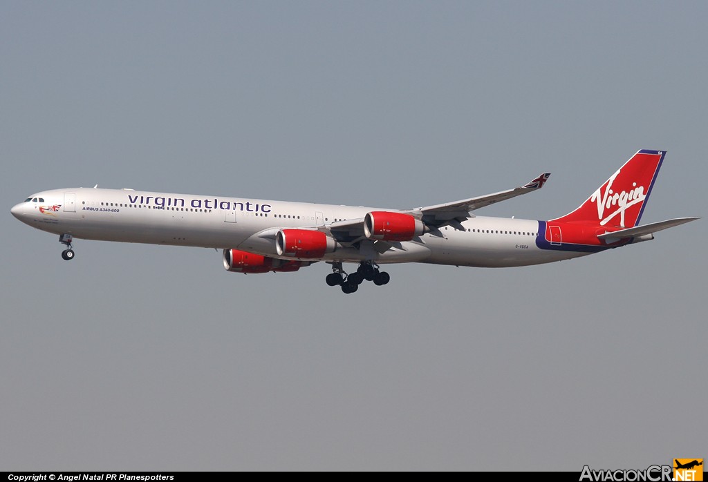 G-VGOA - Airbus A340-642 - Virgin Atlantic