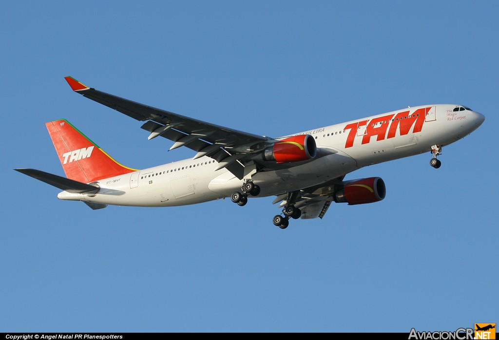 PT-MVF - Airbus A330-203 - TAM