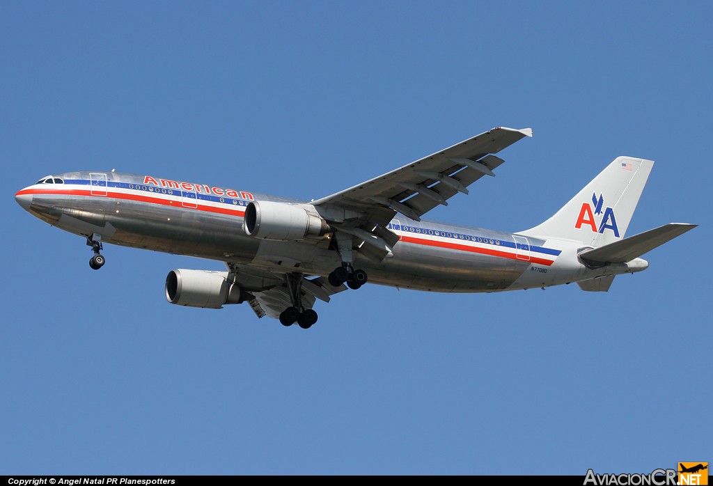 N77080 - Airbus A300B4-605R - American Airlines