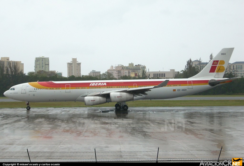 EC-HGV - Airbus A340-313X - Iberia