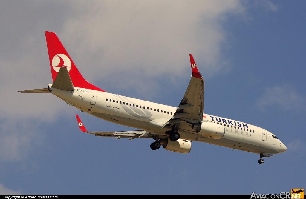 TC-JGH - Boeing 737-8F2 - Turkish Airlines