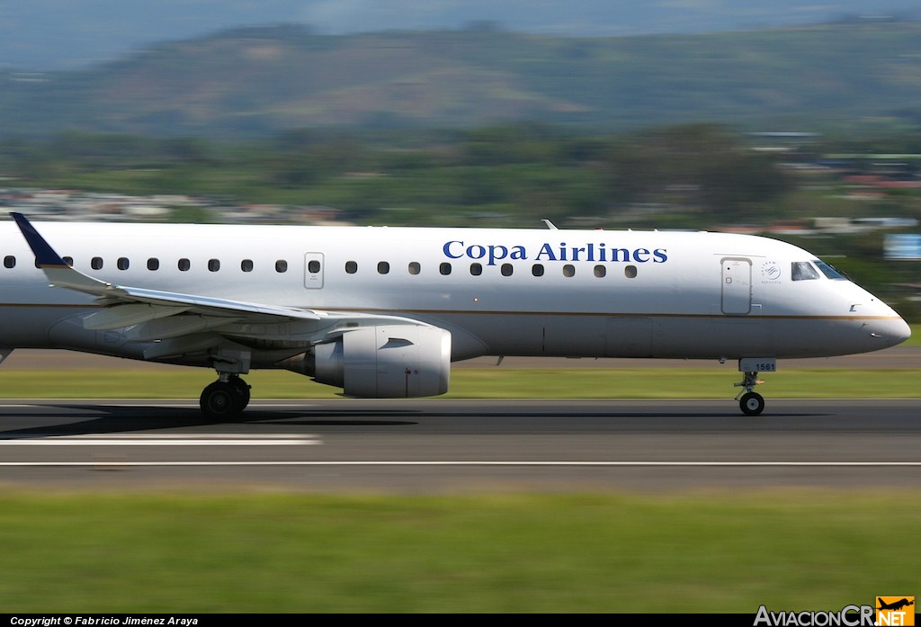HP-1561CMP - Embraer 190-100IGW - Copa Airlines