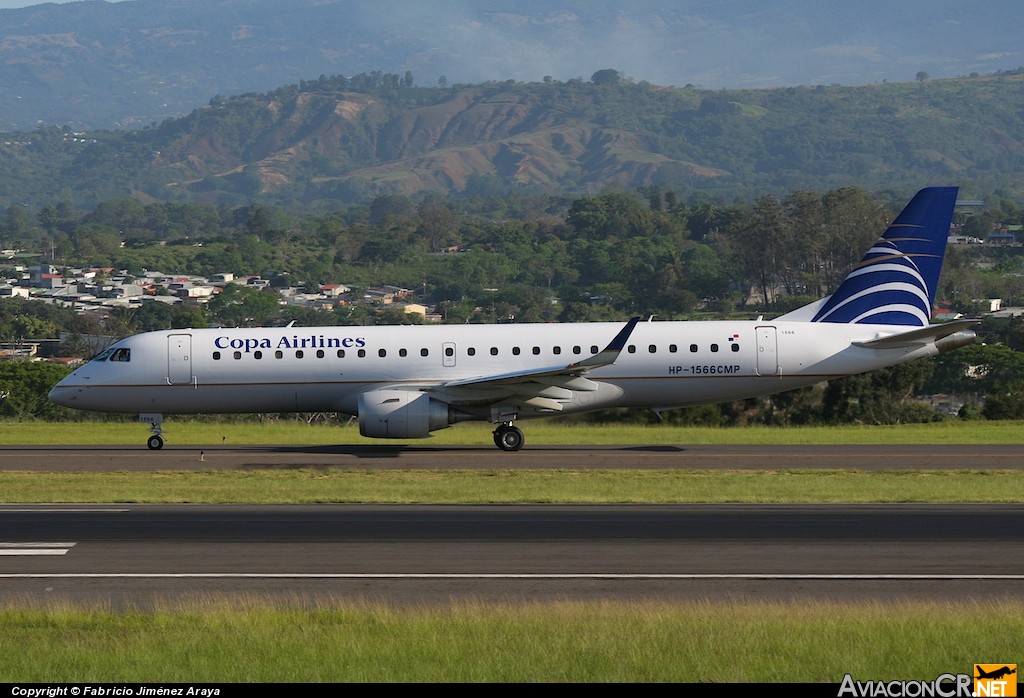 HP-1566CMP - Embraer 190-100IGW - Copa Airlines