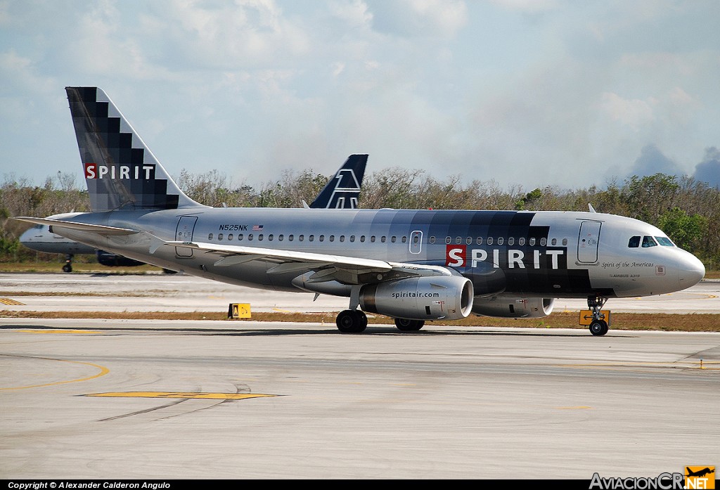 N525NK - Airbus A319-132 - Spirit Airlines