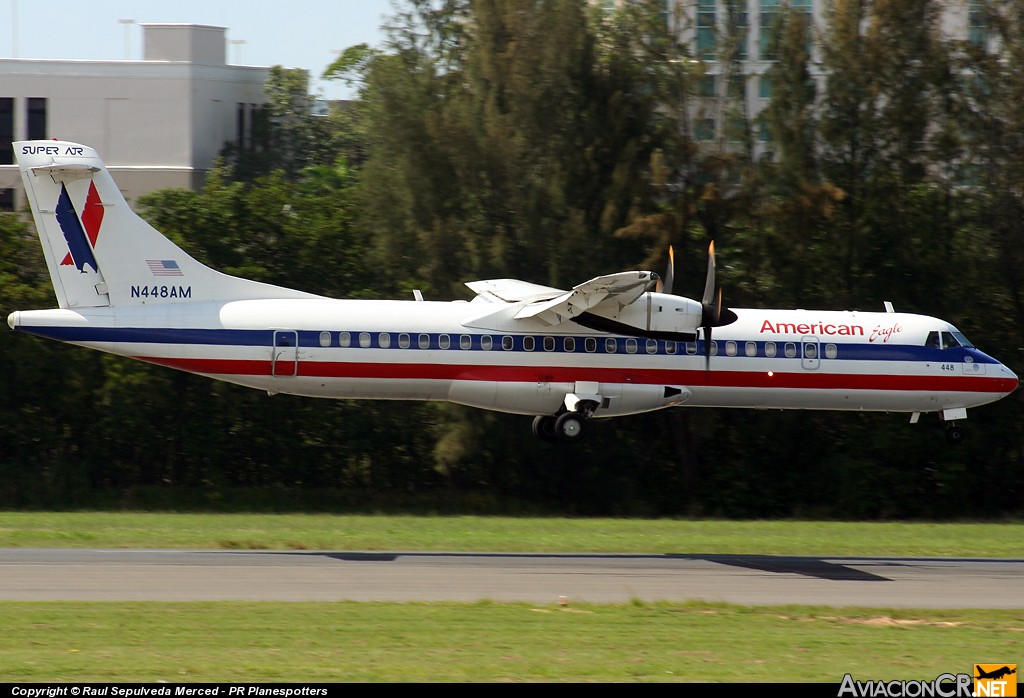N448AM - ATR 72-212 - American Eagle