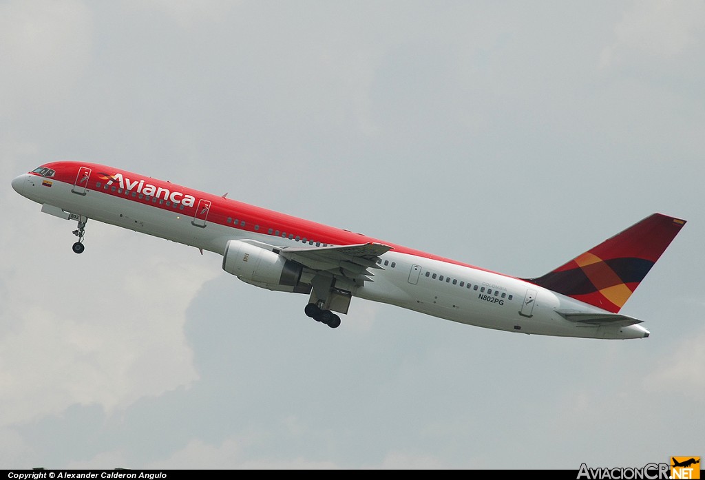 N802PG - Boeing 757-21B - Avianca Colombia