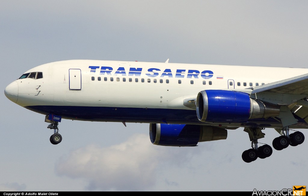 EI-DBW - Boeing 767-201(ER) - Transaero Airlines