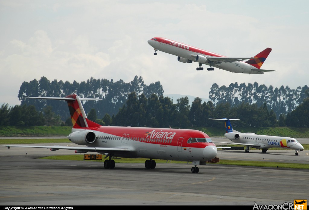 HK-4420 - Fokker 100 - Avianca Colombia
