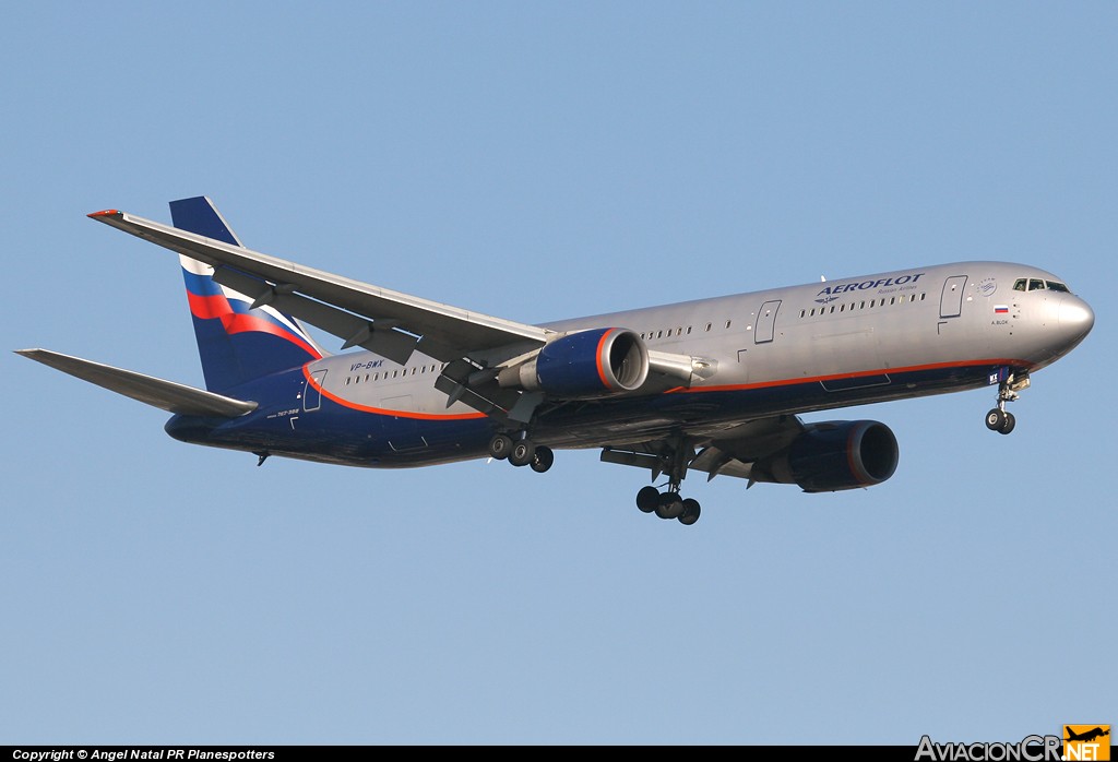 VP-BWX - Boeing 767-306/ER - Aeroflot