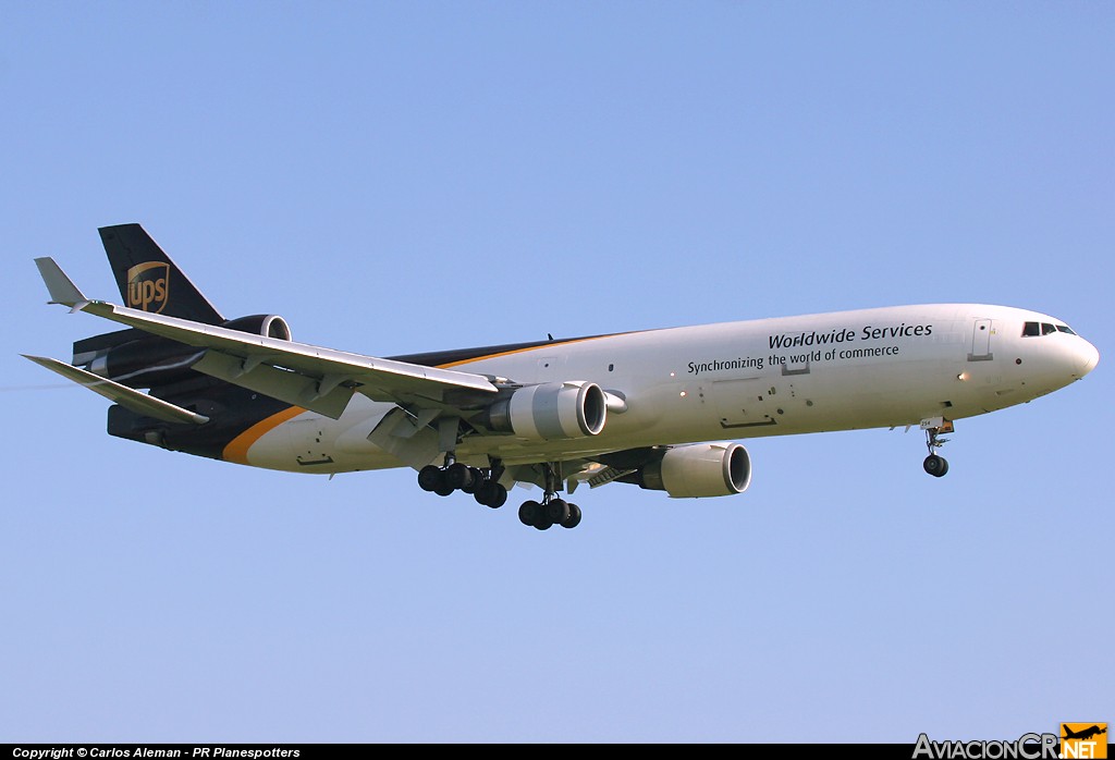 N254UP - Boeing (Mc D Douglas) MD-11F - UPS - United Parcel Service