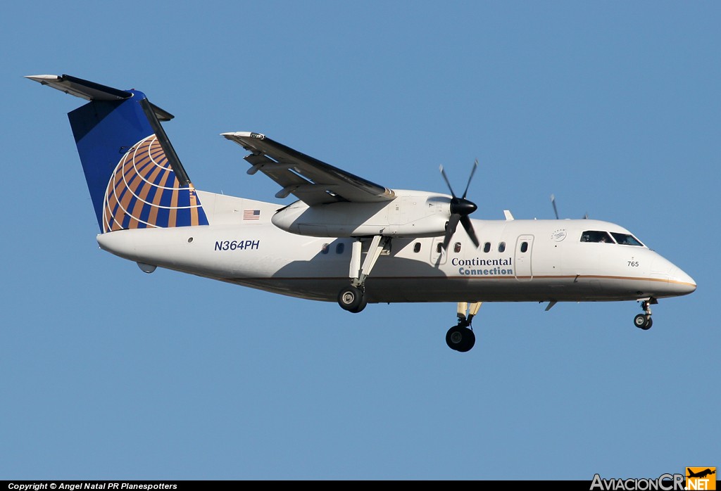 N364PH - Bombardier Dash 8-Q202 - Continental Connection