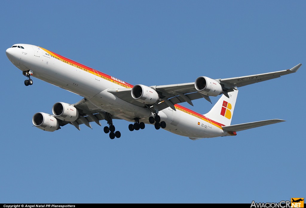 EC-IZY - Airbus A340-642 - Iberia