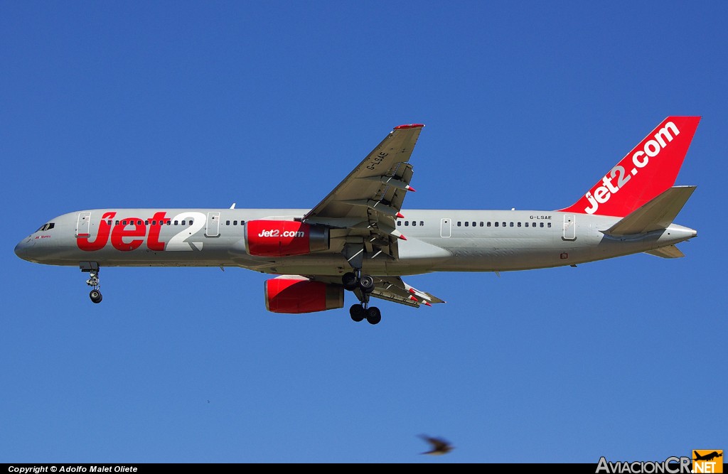 G-LSAE - Boeing 757-27B - Jet2.com