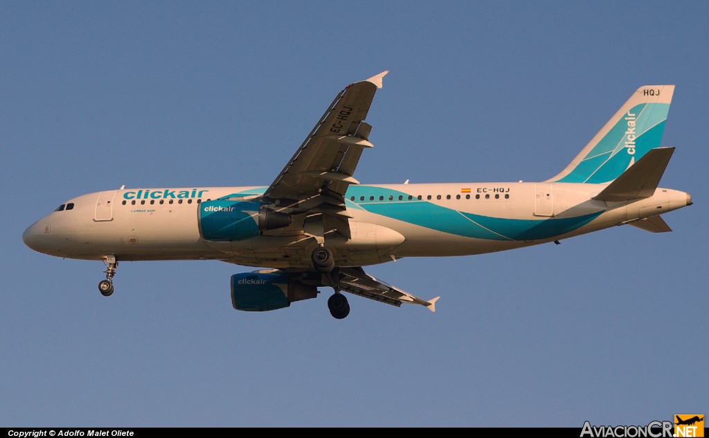 EC-HQJ - Airbus A320-214 - Click Air