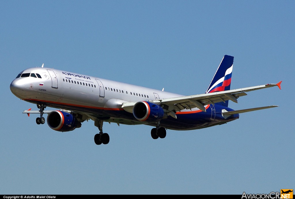 VP-BWN - Airbus A321-211 - Aeroflot