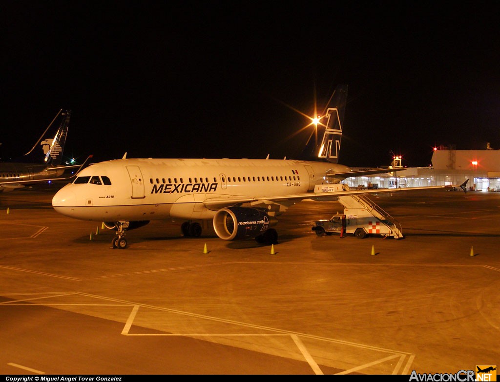 XA-UBQ - Airbus A318-111 - Mexicana