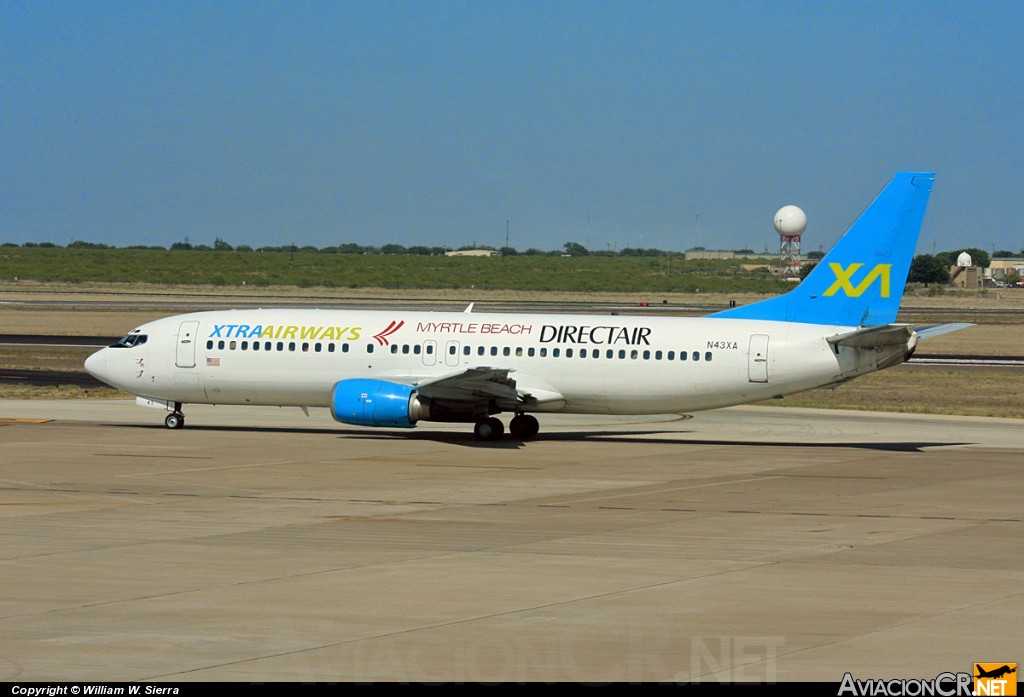 N43XA - Boeing 737-4S3 - Xtra Airwyas