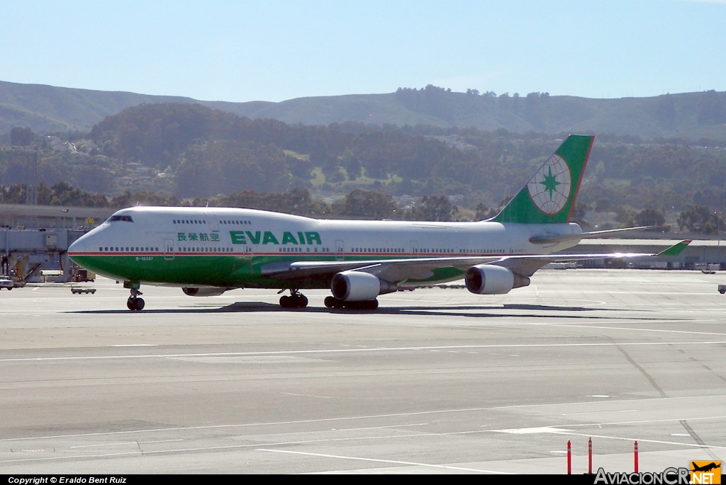 B-16407 - Boeing 747-45EM - EVA Air Cargo