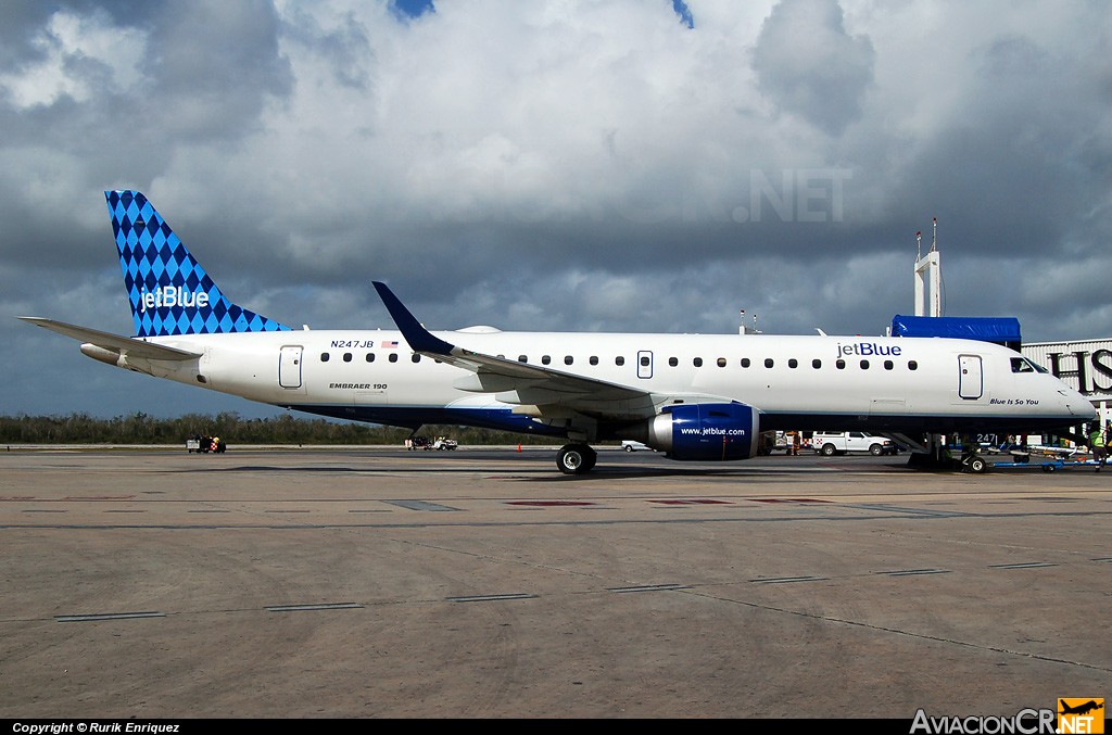 N247JB - Embraer ERJ-190-100AR - Jet Blue
