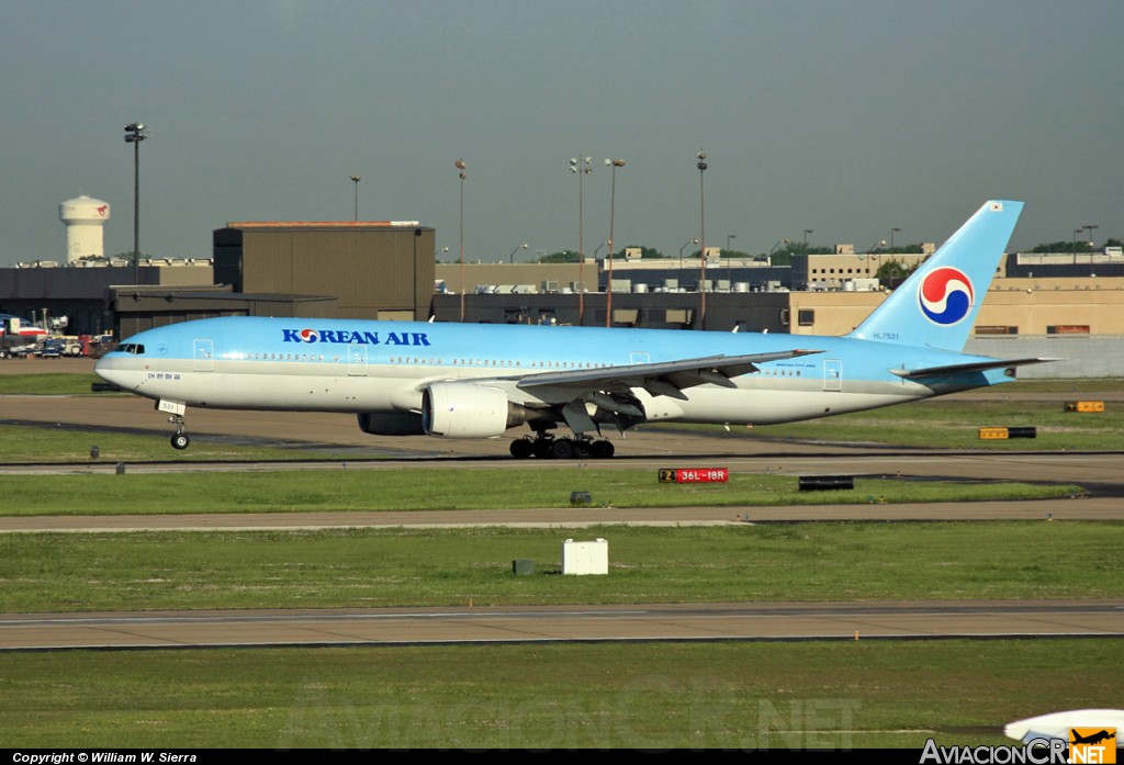 HL7531 - Boeing 777-2B5/ER - Korean Air