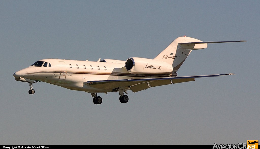 PR-FNP - Cessna 750 Citation X - Privado
