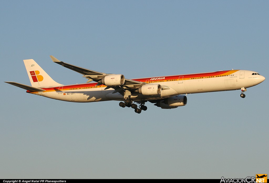 EC-JCY - Airbus A340-642 - Iberia