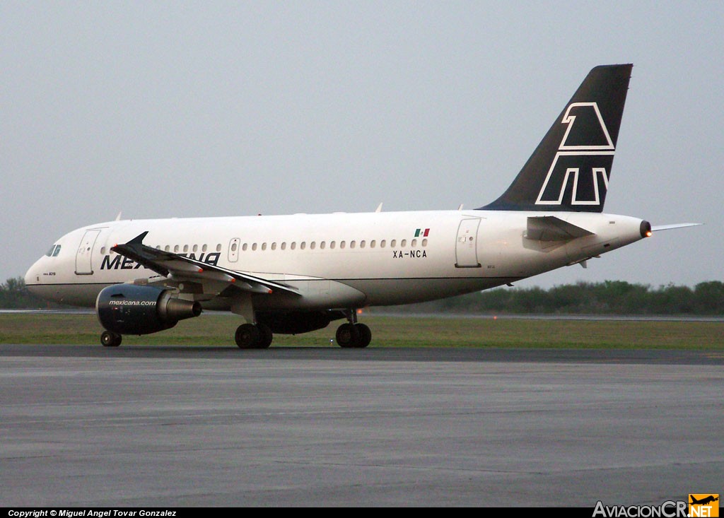 XA-NCA - Airbus A319-112 - Mexicana