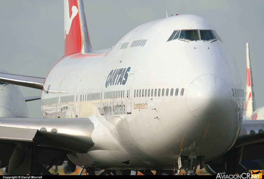 VH-OJQ - Boeing 747-438 - Qantas