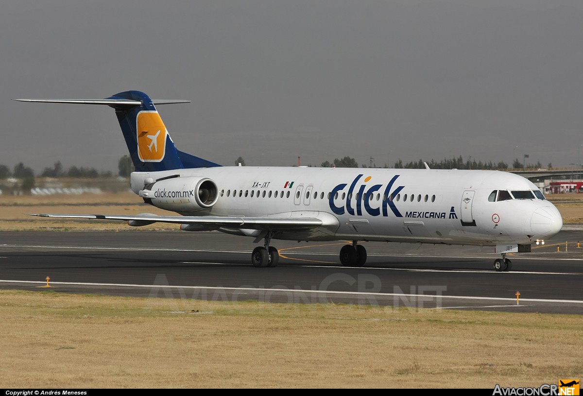 XA-JXT - Fokker 100 - Click mexicana