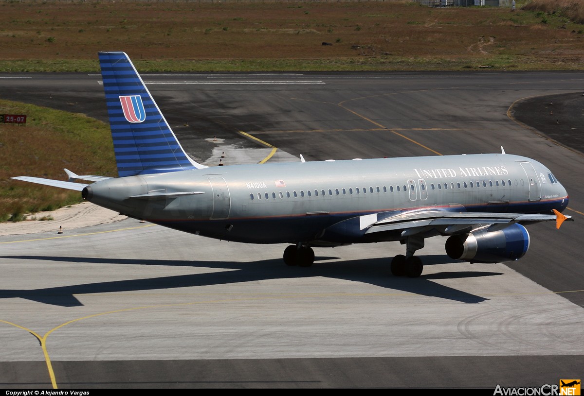 N410UA - Airbus A320-212 - United Airlines