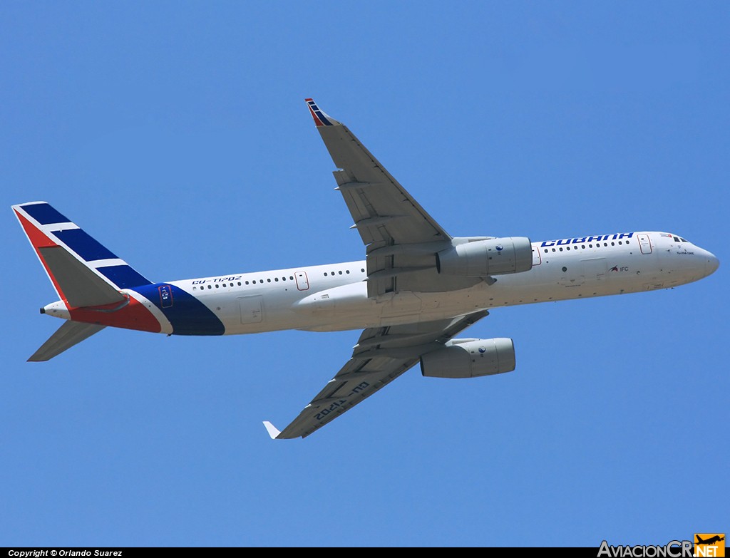 CU-T1702 - Tupolev Tu-204-100 - Cubana de Aviación