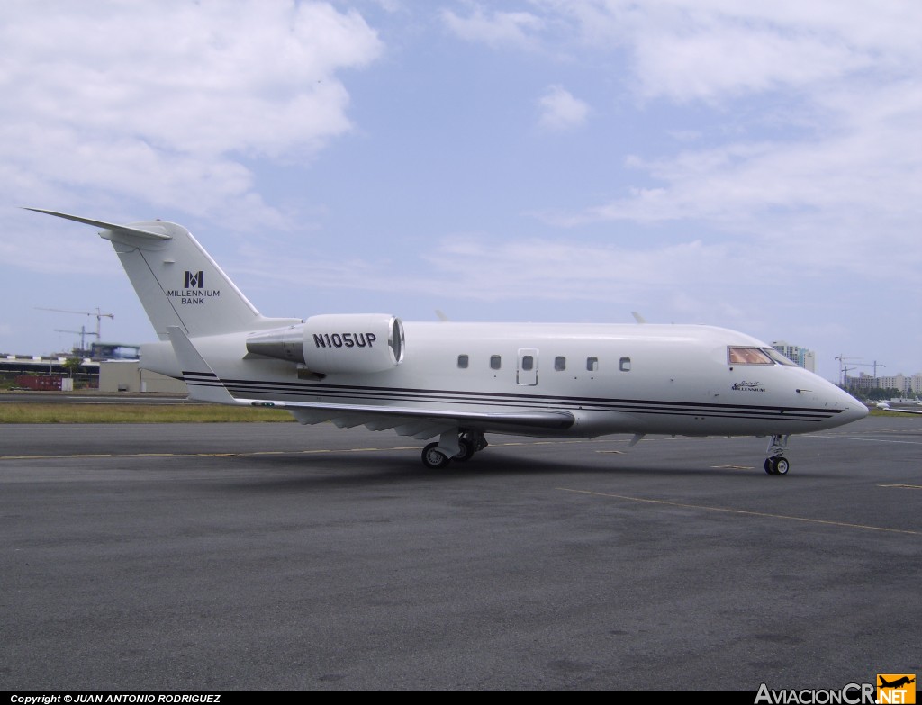 N105UP - Canadair CL-600-2A12 Challenger 601 - Wells Fargo Bank Northwest Na Trustee