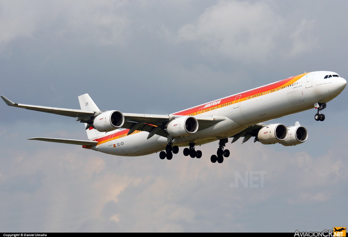 EC-IZX - Airbus A340-642 - Iberia