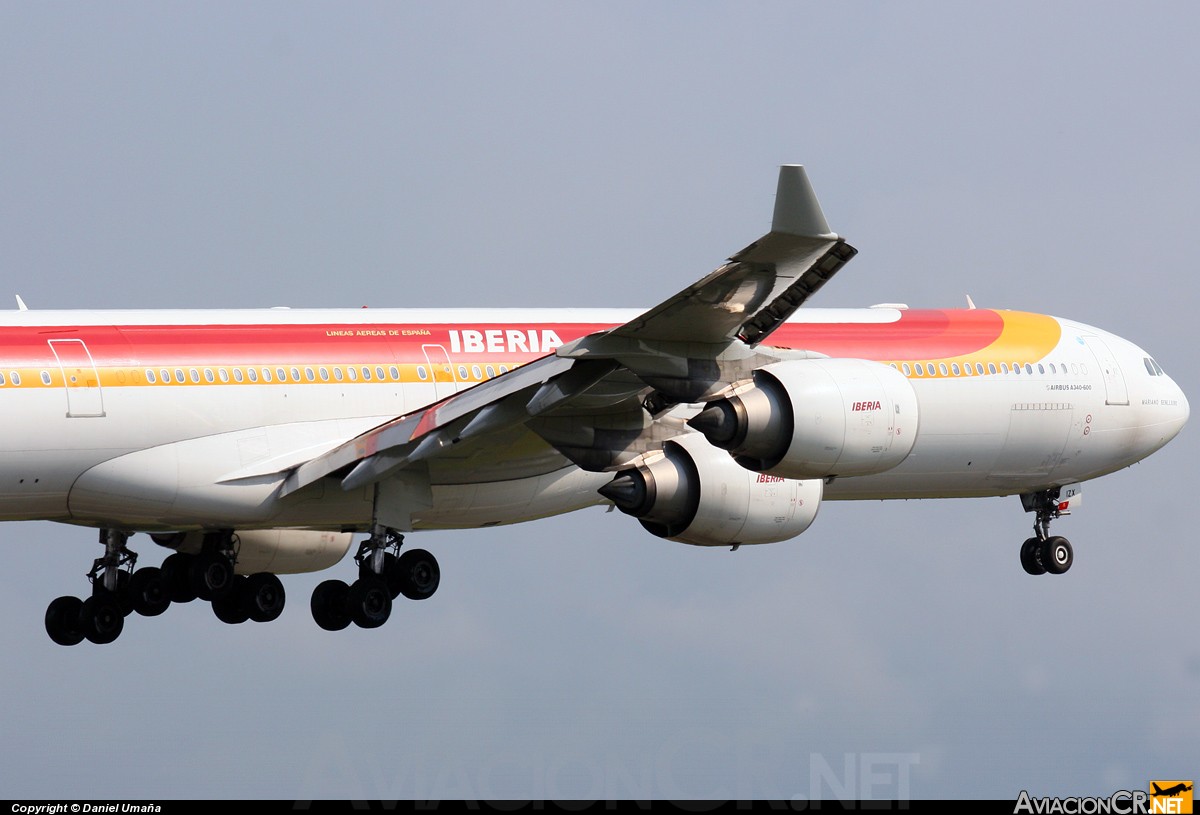 EC-IZX - Airbus A340-642 - Iberia