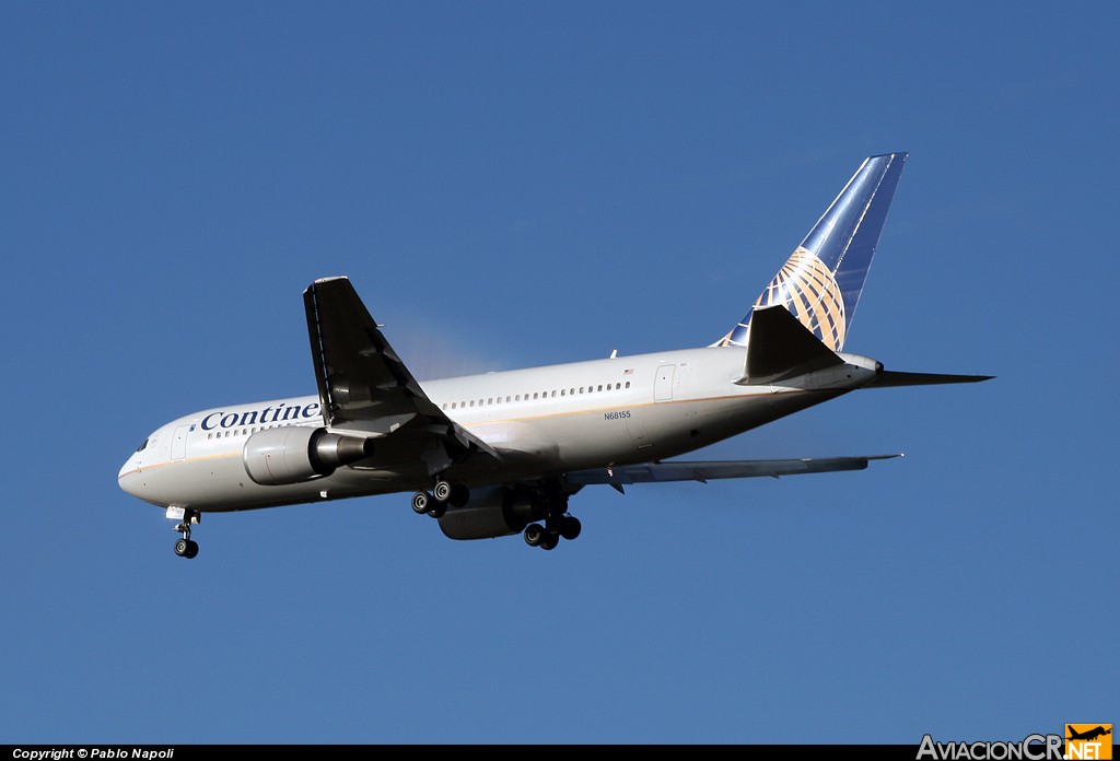 N68155 - Boeing 767-224/ER - Continental Airlines