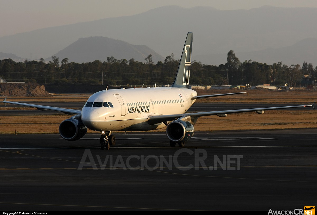 XA-UAQ - Airbus A319-112 - Mexicana