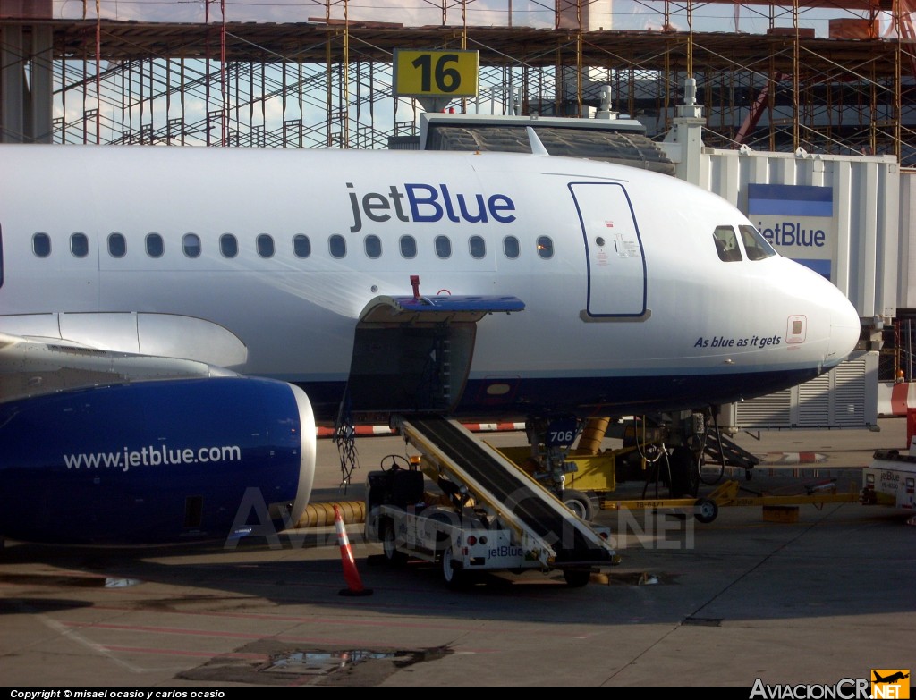 N706JB - Airbus A320-214 - Jet Blue