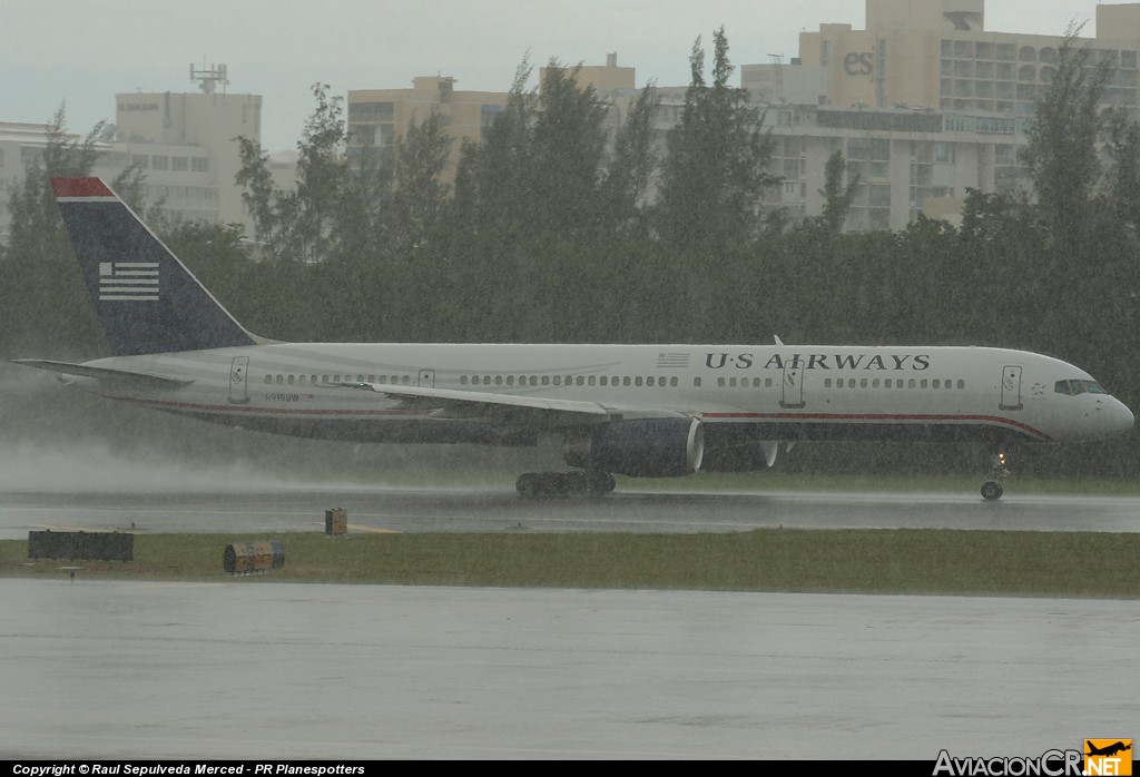 N919UW - Boeing 757-225 - US Airways