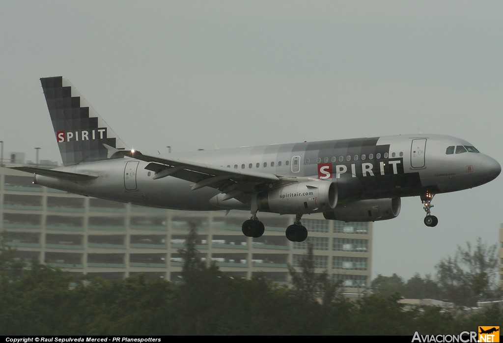N527NK - Airbus A319-132 - Spirit Airlines
