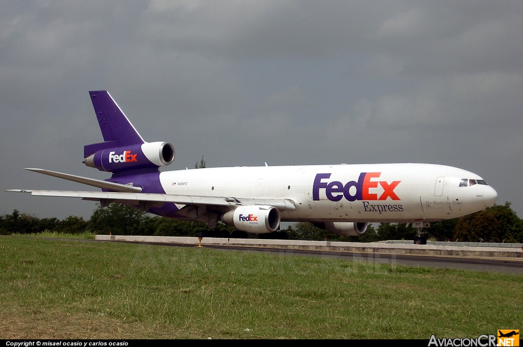 N316FE - McDonnell Douglas DC-10-30F - FedEx