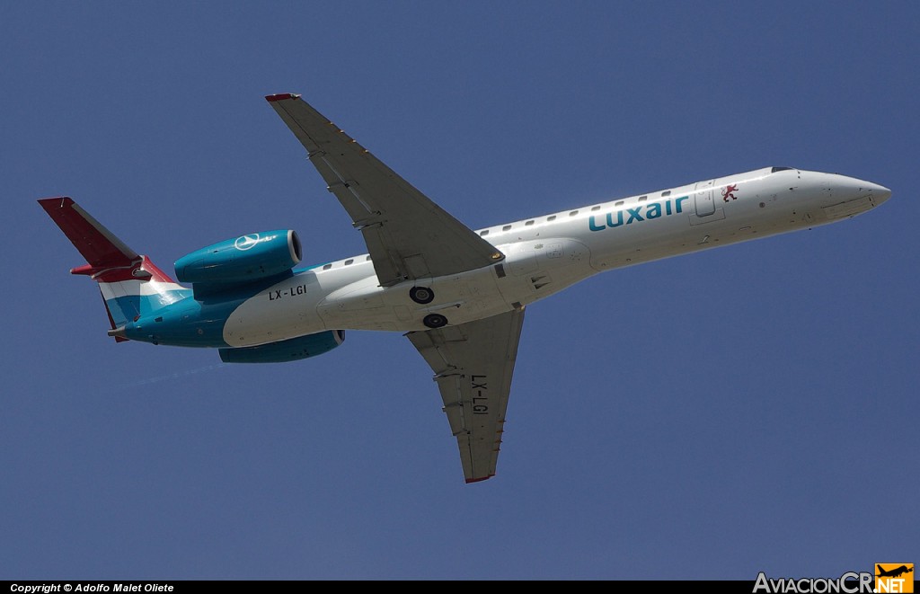 LX-LGI - Embraer EMB-145LU (ERJ-145LU) - LUXAIR